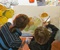 Workshop malby na listí k výstavě Jardy Svobody pod vedením umělce.