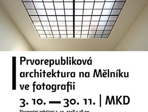 Prvorepubliková architektura na Mělníku ve fotografii