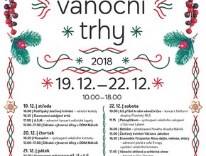 Mělnické vánoční trhy 2018