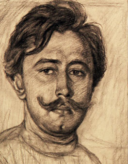 Josef Lír, autoportrét